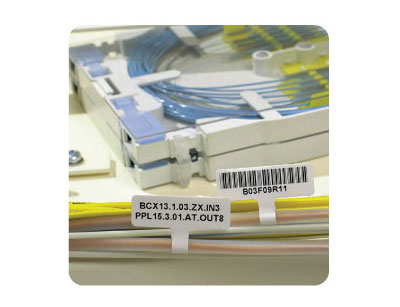 熱轉(zhuǎn)移打印 旗型（對折）電線電纜標(biāo)簽